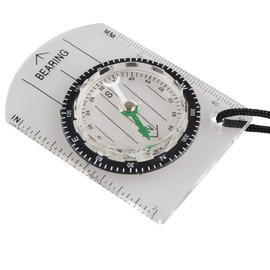 Lightweight Scout Military Compass Liquid Filled Adjustable Declination Magnetic for Navigation, Orientation, Outdoor, Camping and Survival, Mountaineering, Hiking