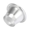 X AUTOHAUX 2.5 Inch Neck Aluminum Bellmouth Velocity Stack Adapter