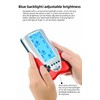 LZYCH Block Game Console Built-in Puzzle Games Dual Power Modes
