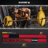 BEAR GRIP Straps - Premium Neoprene Padded Heavy Duty Double