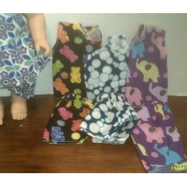Handmade Doll Clothes made to fit Baby Alive Lot 0f 8-Tops, Shorts, Pants   X02