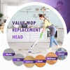 12 Pack Power Mop Refills Compatible with Swiffer Power Mop,