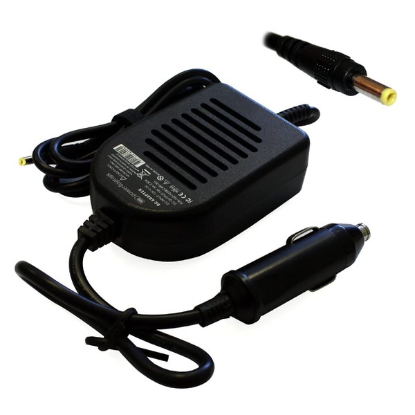Power4Laptops Tablet Laptop Car Charger Compatible with Lenovo Smart Display