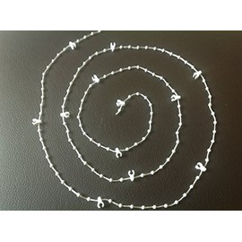 100 x white links High quality Vertical Blind Bottom Chain For 89MM 3.5