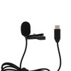 Lapel Microphone Anti Interference Omnidirectional Clip On Lavalier Microphone for