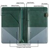 EcoVision Server Books for Waitress,Leather Waiter Book with Zipper Pocket,