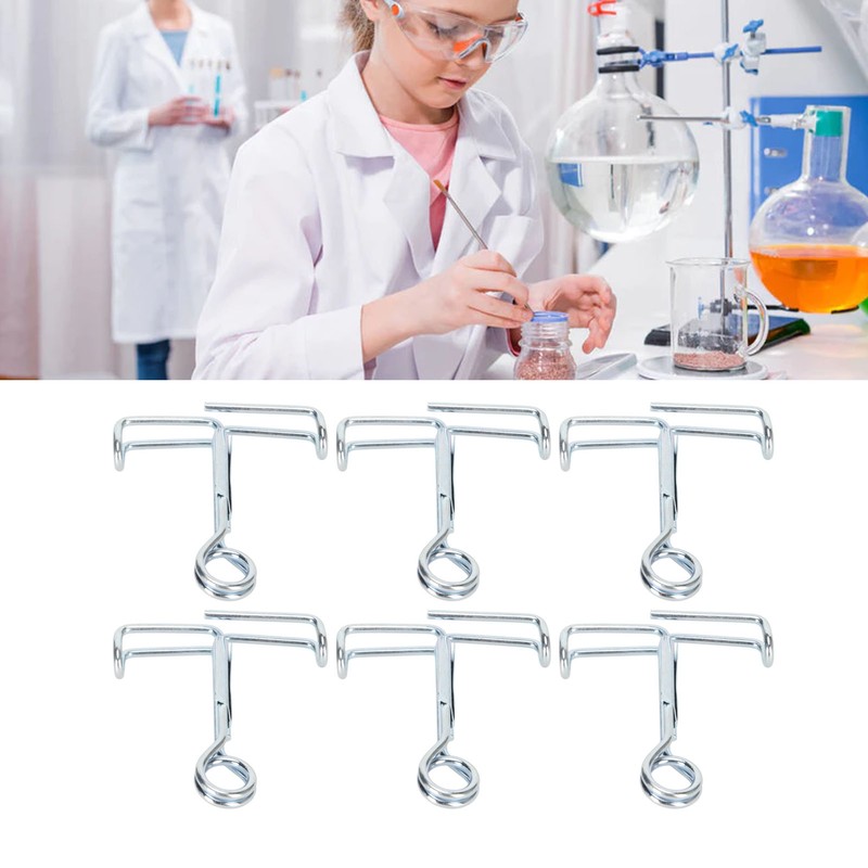 50Pcs Flat Jaw Pinchcocks Stainless Steel Strong Clamping Rustproof Latex