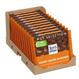 Ritter Sport nut class honey Salt Almond chocolate bar (11 x 100g)