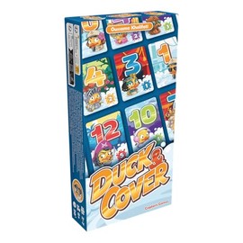 Captain Games, Duck and Cover, Family Game, Card Game, 2-7 Players, from 8 Plus Years, 20 Minutes, German