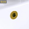2Pcs Sink Overflow Cover, Sink Trim Overflow Ring, Round Caps