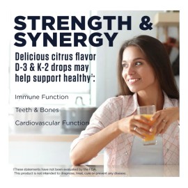 Gotas Vitamina D3 + K2 Huesos Corazón Fuerte 59ml Americano