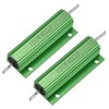 sourcing map Pack of 2 Aluminium Resistors 100 Watt 40