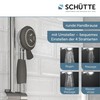 SCHÜTTE Vital Hand Shower with Non-Slip Handle, Shower Head with