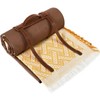 VitalCozy Waterproof Picnic Blankets Outdoor Blanket Foldable 2 in 1
