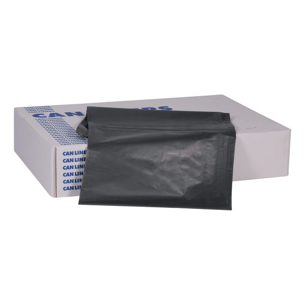 Heritage Low-Density Can Liners, 1.3-mil, 33 Gallons, 39" x 33",
