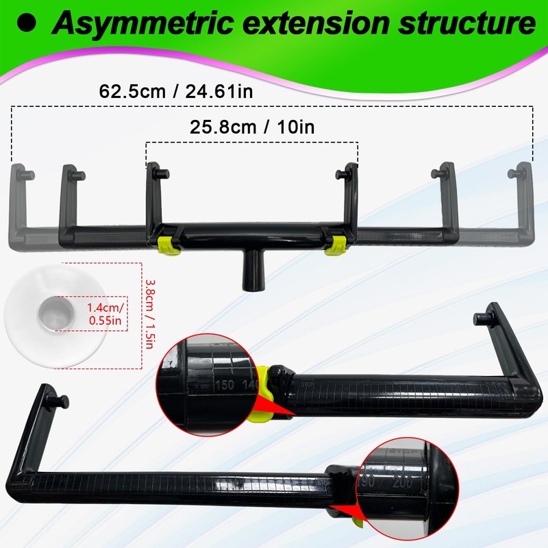 Paint Roller Frame, 9 to 18 Inch Adjustable Paint Roller