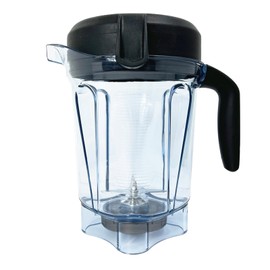 Blender Pitcher 64oz Low-Profile, Replacement Pitcher for 750 5200 7500 6300 Vm0103 Vm0197 E310 G/Classic C/Explorian/Commercial series etc