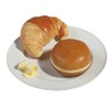 Deco Woerner Decorative Croissant Assortment Food Dummy Brown Pack of