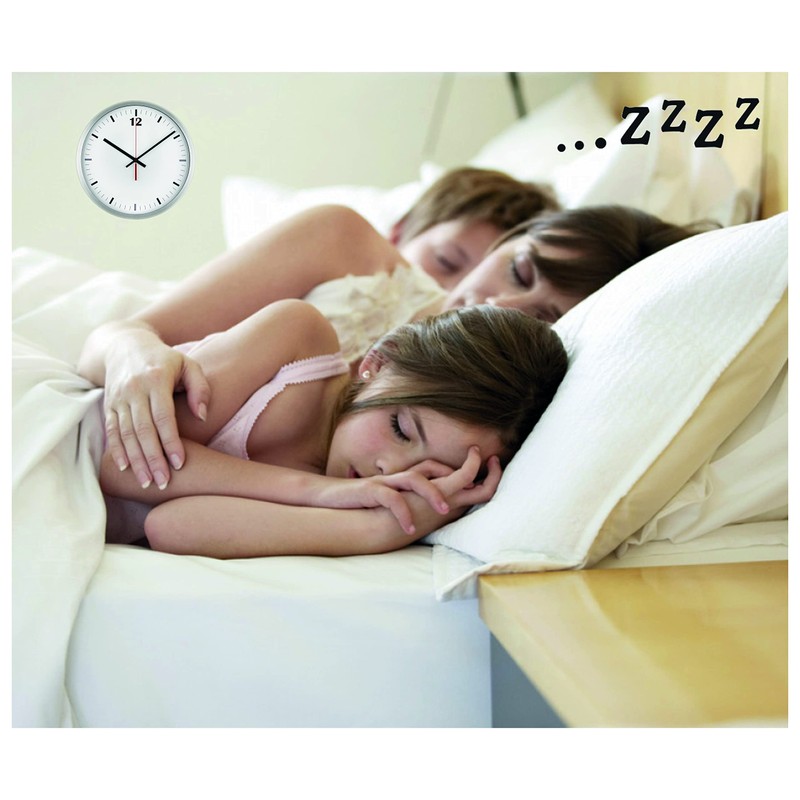 Clock-it Economical movement with plastic hook, quiet with continuous rotation.