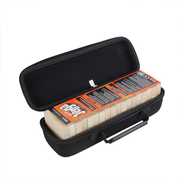 Hermitshell Hard Travel Case for Jenga Classic Game（Not Include Blocks）