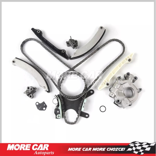More Car Autoparts Timing Chain Kit w/ Oil Pump for