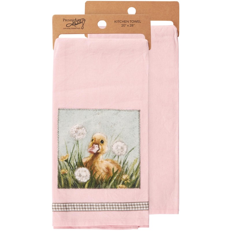 Primitives by Kathy Duckling Kitchen Towel