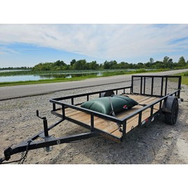 Badger Tactical Heavy Duty 130 Gallon Water Bladder/Water Tank-Includes Brass Fittings for Quick Garden Hose Connection-Emergency Water Storage/Camping Gear/Survival Kit/Alternative to Water Barrel