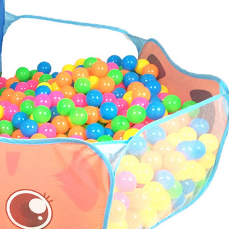 Kids Ball Pit Folding Cartoon Giraffe Baby Play Pool Tent