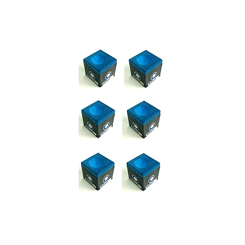 6 Cubes/PIECES of BLUE Home, Pub, Club Pool Tables CUE