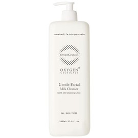 OxygenCeuticals Gentle Facial Cleansing Lotion – Hydrating Cleanser for Sensitive & Dry Skin, Removes Makeup Residue & Impurities Without Greasy Feel, Enriched with Botanic Oils 33.8 fl.oz (1000ml)