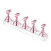 Cherimoya Item Stand Rosa 5 Piezas Soporte Prctica Uas Profesional