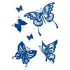 GZX059 060 Temporary Butterfly Tattoo Lotus Flowers Tattoo Semi-Permanent Tattoo