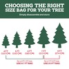Zober Rolling Large Christmas Tree Storage Bag - Fits Upto