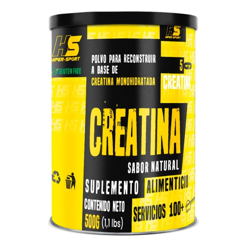 Proteína Whey Wolf 500g + Creatina Hiper Sport 500gm Sabores