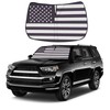 Moricere Upgrade Windshield Sun Shade with USA Flag for Toyota