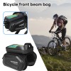 Unbranded Cycling Bike Front Frame Bag Waterproof Touch Screen Bicycle