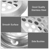 sourcing map 12Pcs Air Vents Circular Soffit Vent 50mm/2" Stainless