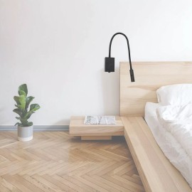 LEDUPDATES Home Theater Room Wall Mount LED Light Man Cave Sofa Reading Gooseneck Sconce