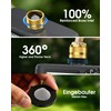 Insoma 4 Zones Sprinkler Timer with Brass Inlet & Outlet,