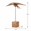 Hi-Line Gift Ltd. Resin Swallow Statue Home Tabletop Decor