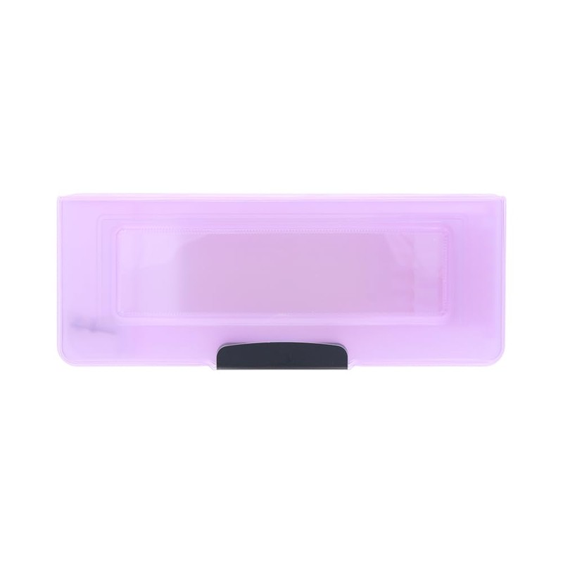 Sunstar Stationery S1314360 Matic Pencil Case, Horizontal Pita, Clear Violet