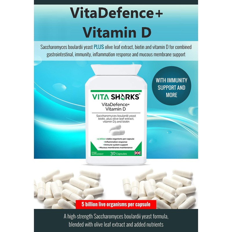 VitaDefence+ Vitamin D Complex - Immune Defence Boosting Formula |