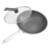 n/a Stainless Steel Honeycomb Wok, Stainless Steel Cooking Frying Pan,