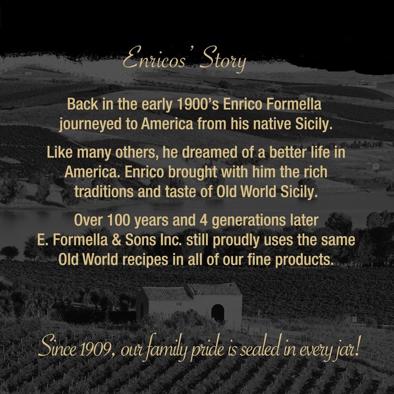 Enrico Formella Mild Muffuletta Salad - Gluten Free Italian Olive