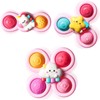 TITAIN GINDO 3PCS Pop up Suction Cup Spinner Toys |