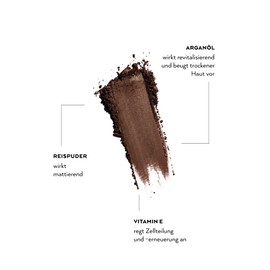UND GRETEL Naturkosmetik IMBE Eyeshadow - Eye Shadow Highly Pigmented, Natural, Certified & Vegan - Colour Bark 01