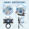 【Upgrade】 Tablet Hand Grip Holder & Stand for Tablet Drawing,