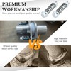 2PCS Car Exhaust Manifold Bolts Kit,M8*1.25 mm Exhaust Bolts with