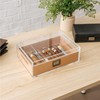 CASE ELEGANCE - Felix Tupperdor - Airtight Acrylic Humidor, Thick