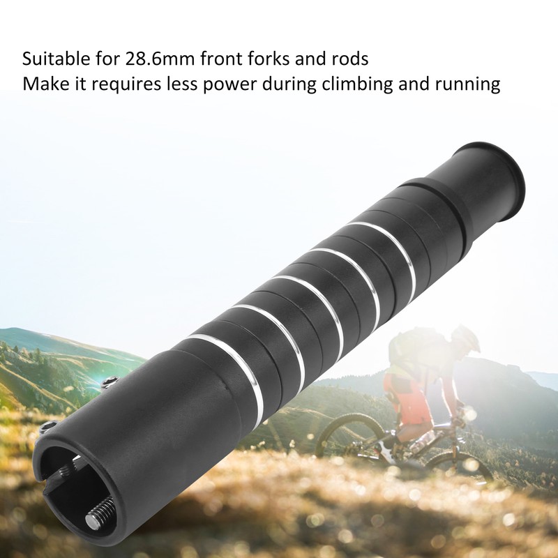LUNJE Bike Handlebar Riser Head Up Adapter Fork Stem Extender